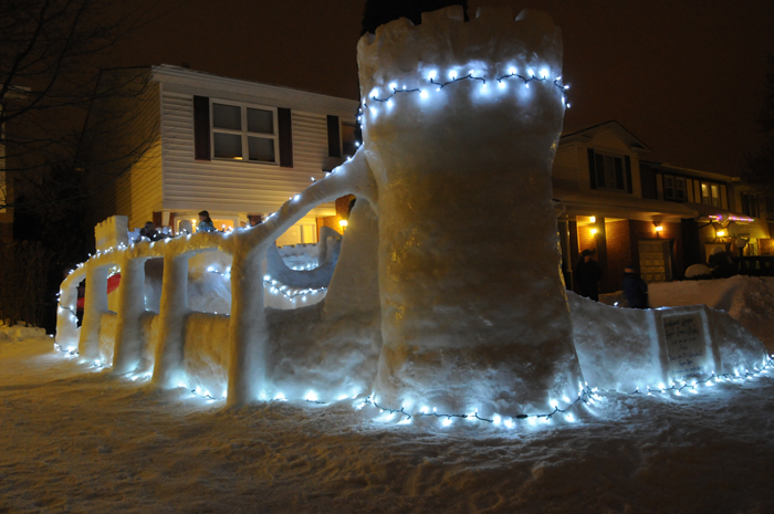 Junkyard Symphony's Super Snow Slide